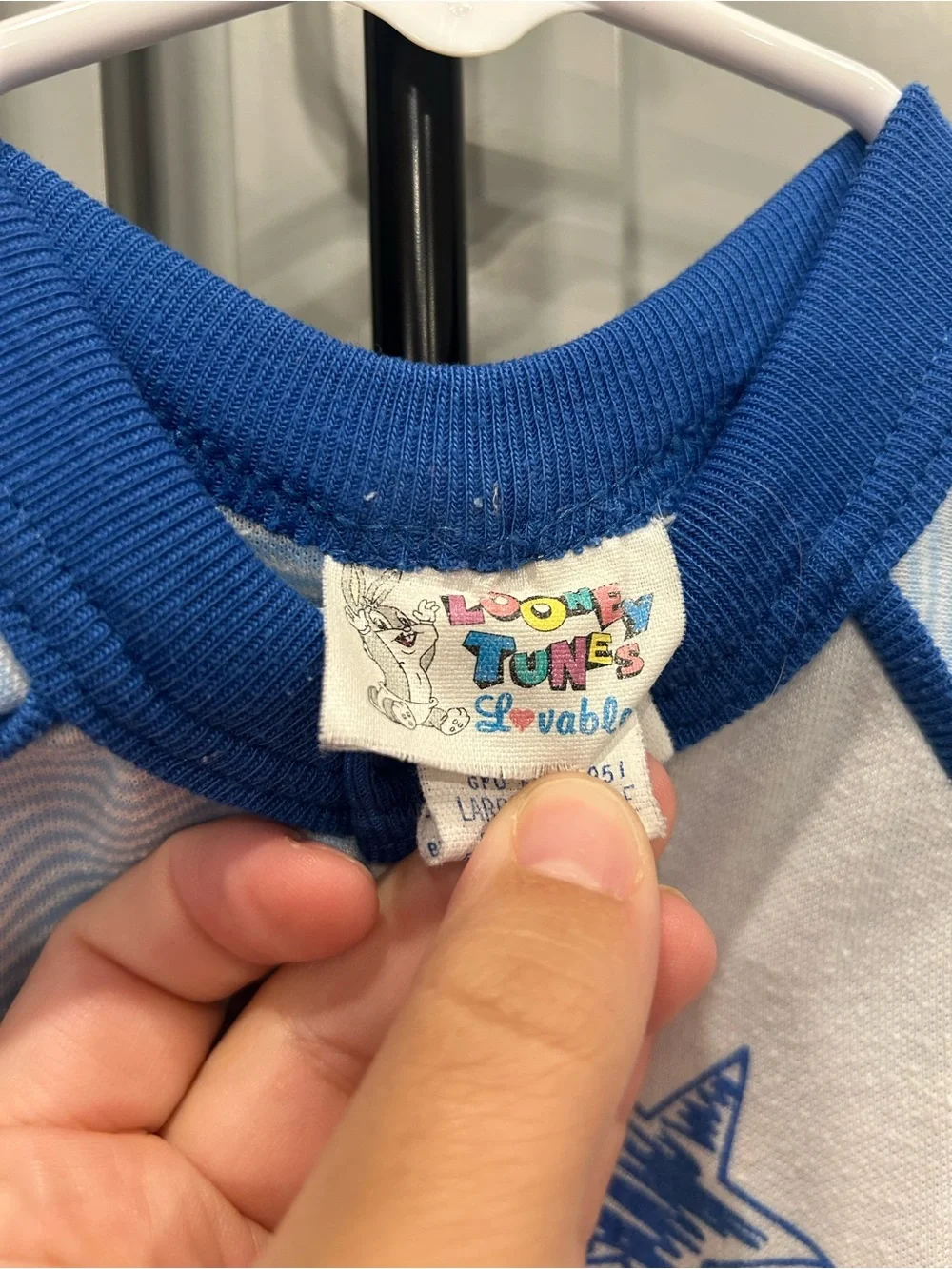 Vintage Baby Bugs Bunny Looney Tunes sleeper